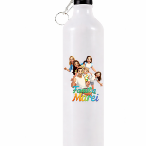 Bidon Sport Alb 750 ml – Familia Marei (model mare)